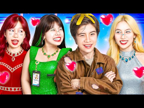 Emerald, Ruby And Diamond Girl Fight Over Bad Boy!