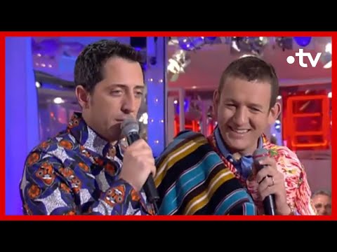 Gad Elmaleh et Dany Boon se moquent de la chemise de Julien Clerc - Vivement Dimanche 19 mars 2006