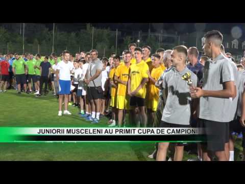 stire 03 07 2017 - Juniorii musceleni, au primit cupa de campioni