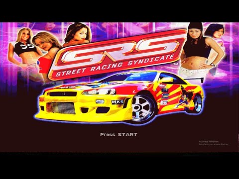 let's play with cheat SRS (Street Racing Syndicate) (PCSX2)