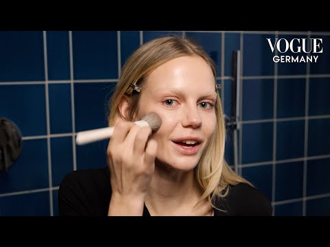 Model-Routine für Castings & Runway: Laura Ablas Beauty Secrets | VOGUE Germany