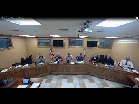 2020 02 27 Special City Council Meeting