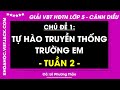 Vở bài tập Hoạt động trải nghiệm Lớp 5 Tuần 2 - trang 5, 6