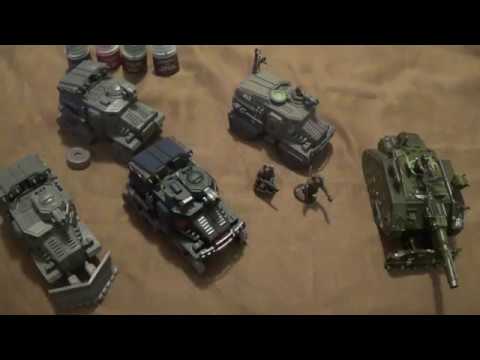 Warhammer 40K Epic Painting Fail - Imperial Guard (Astra Militarum) Taurox Prime
