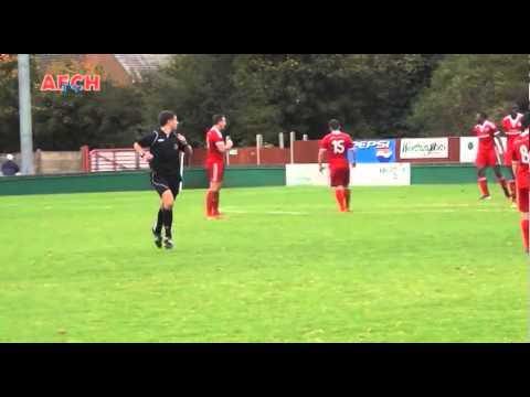 Hemel Hempstead 3 AFC Hornchurch 2 - FA Trophy (19 Oct 13) - Hayles goal