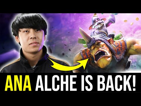 ANA aggressive ALCHEMIST is back! - CLASSIC! DOTA 2