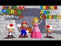 Super Mario 64 Render 96 Ending Credits