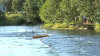preview picture of video 'Red Bull UpStream on Lissforsen, Sweden'