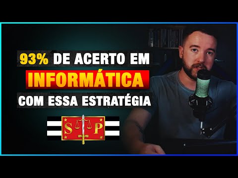 Como estudar INFORMÁTICA para o TJSP