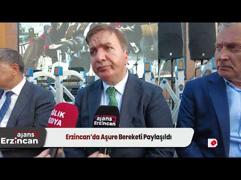 Erzincan’da Aşure Bereketi Paylaşıldı