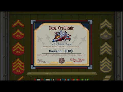 [1945 Air Force] KF-X Golden Eagle - Basic certificate