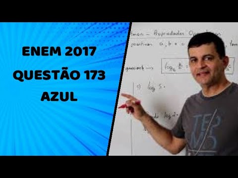 ENEM 2017 - Questão 173 (Azul) - Prof Wellington Duarte
