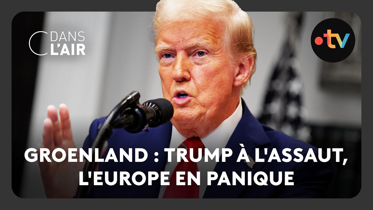 Groenland : Trump à l'assaut... l'Europe en panique - C dans l’air - 28.01.2025