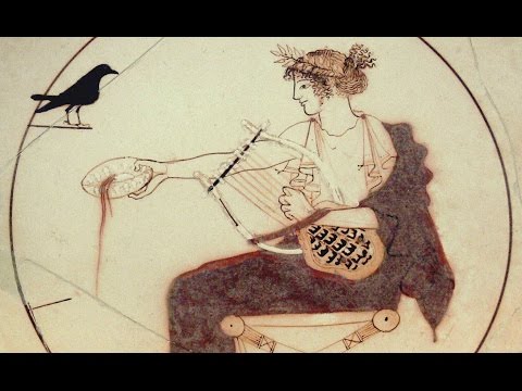 Ancient Greek Musical Scales on a Replica Ancient Greek Tortoise Shell Lyre