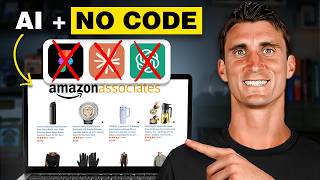 Make an Amazon AFFILIATE Webpage With AI - No Experience Needed!