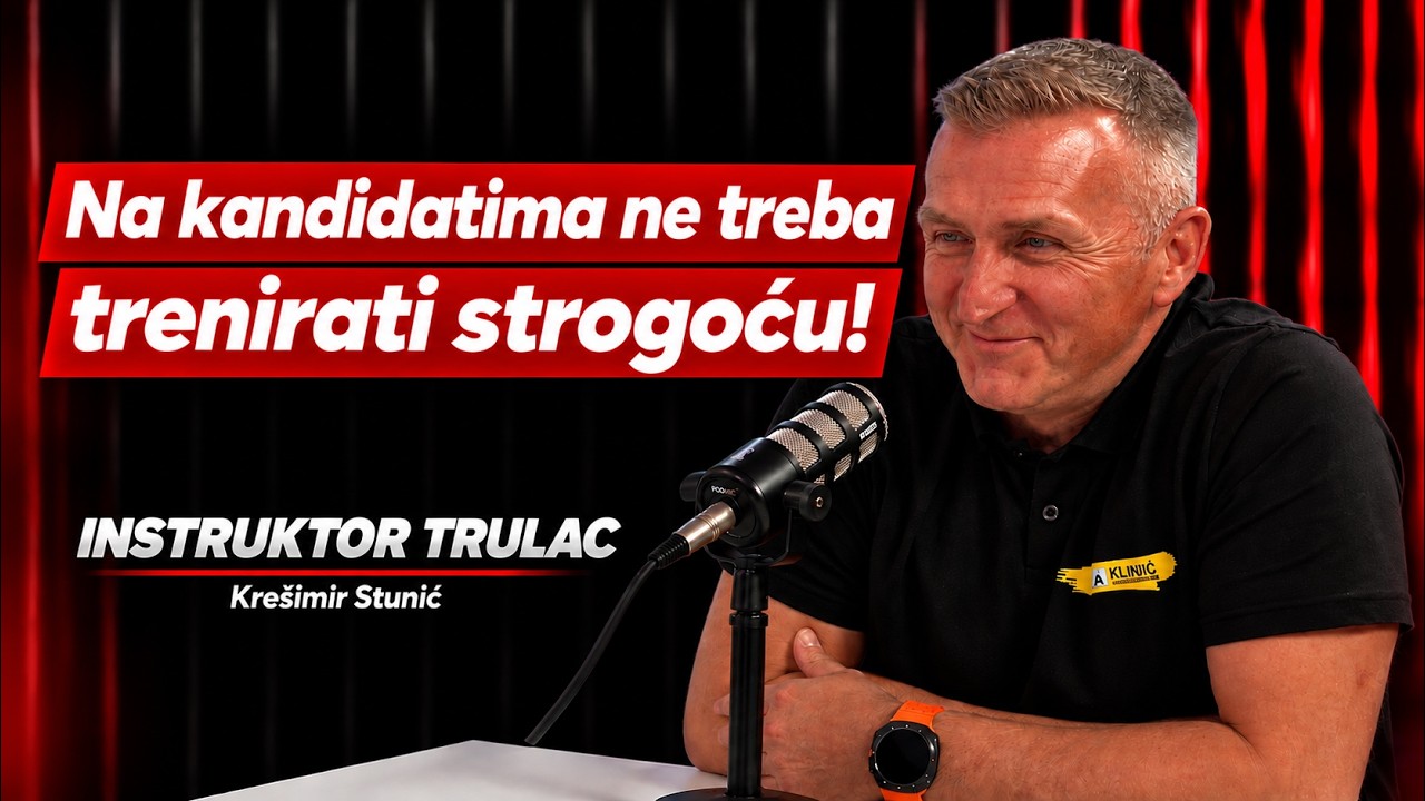 "Kada sam krenuo snimati, kolege su rekli da sam sramota struke! " - Instruktor Trulac