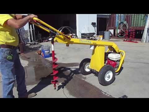 FT7837 Ground Hog HD-99 Portable Post Hole Digger