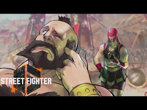 Street Fighter 6 (Xbox Series X) Zangief Gameplay Walkthrough - Story & Ending [4K 60FPS]