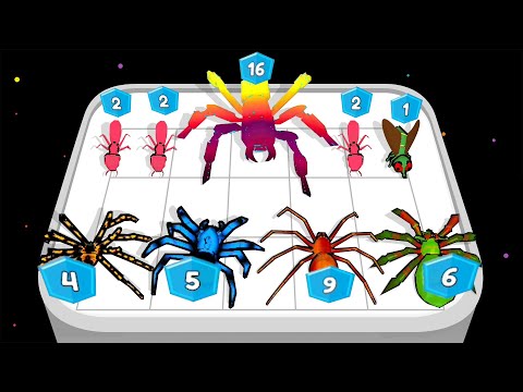 MERGE ANTS: Underground Battle - Insect Evolution ★ Battle Master Game