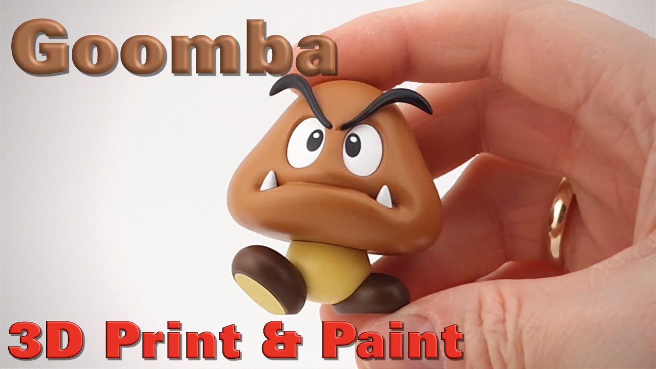 Goomba 3D Print & Paint