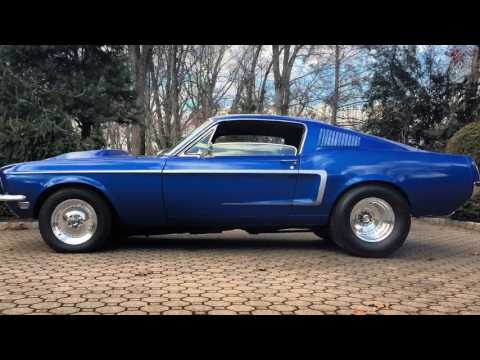 My New 1968 Mustang Fastback Pro Street