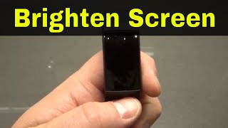 How To Brighten Screen On A Fitbit Charge 4-Easy Tutorial