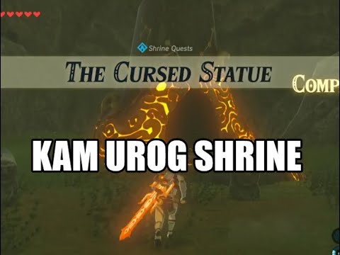 Kam Urog Shrine Hidden Secret and The Cursed Statue Shrine Quest, Zelda BOTW Breath Of The Wild