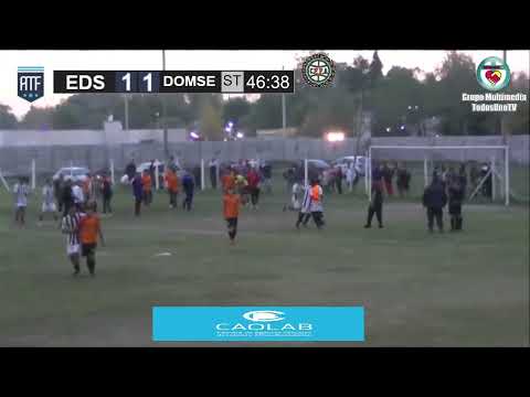 Minutos finales de Estrella del Sur 1 Defensores de Domselaar 1 - Partido Suspendido - Fecha 6