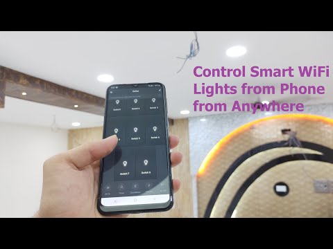 How to Setup & Control Any WiFi Smart Switch Lights from Phone (Control from Anywhere)