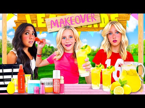 WE BUiLT a DREAM MAKEOVER SEPHORA STAND!! 🍋💄👛