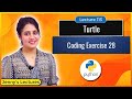 Turtle Coding Exercise for Beginners in Python |Exercise 28 | Python for Beginners #lec113
