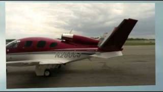 preview picture of video 'Wells Aircraft Cirrus Jet Visit, Hutchinson Kansas'