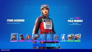 How To Get Stadium Hero ‘92 & Polo Prodigy Skin FREE In Fortnite! (Polo Stadium Collection Bundle)