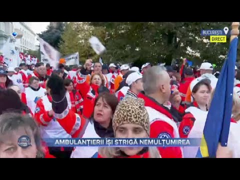 Stirile Kanal D (22.11.2022) - Ambulantierii isi striga nemultumirea! | Editie de pranz