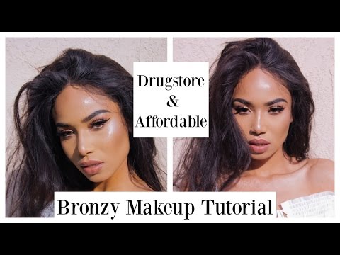 Slept on Drugstore & Affordable Makeup! | Bronzy Makeup Tutorial