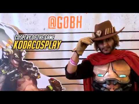 The Winner of the Best Overwatch Cosplay at IGN bahrain with Ground Zero Entertainment