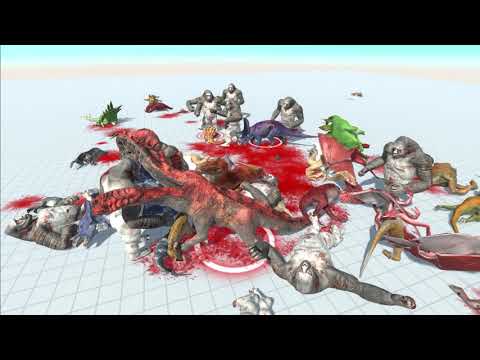 Goro Army vs All Dinosaurs and Fantasy Monsters - Animal Revolt Battle Simulator
