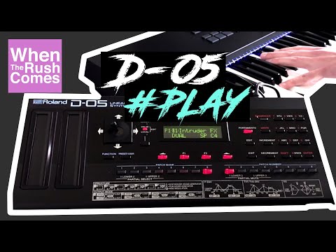 Roland Boutique D-05 synthesizer | Play (sounds demo)