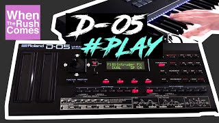 Video thumbnail for Roland Boutique D-05 synthesizer | Play (sounds demo) by Whentherushcomes