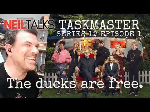 A Canadian watches Taskmaster Series 12 - Episode 1 Reaction - 6-Inch Paintings & Alex's Pop Shop