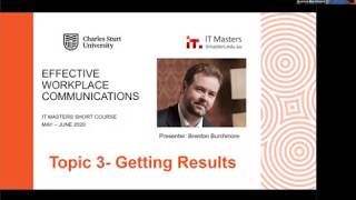 Effective Workplace Communication (in the Digital Era) - Module 3