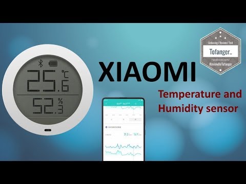 Xiaomi Mijia Bluetooth Temperature Humidity Digital Sensor - Mi Home App - Unboxing