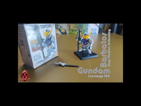Stop Motion - Unboxing Gundam Converge Barbatos 126
