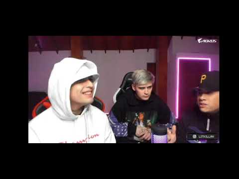 Increíble freestyle de Tiago PZK , Fmk y Lit Killah 🔥🔥. Tiago y Fmk improvisan cantando 🤯🤯