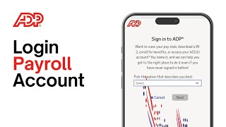 ADP Payroll Tutorial 2024: How to Login ADP iPay Statement Account | adp.com Login