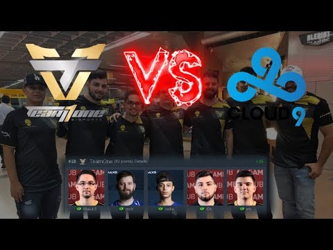 CS:GO - TEAM ONE VENCE CLOUD 9 e ENTRA NO RANK DOS MELHORES TIMES DO MUNDO!!