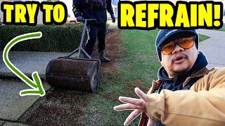 OVERSEEDING your lawn right now? STEP BY STEP will it grow?