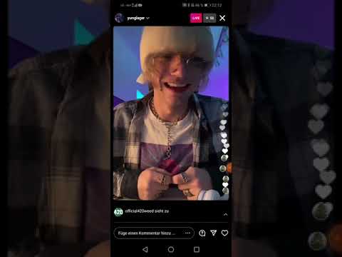 Instagram Livestream von Yung Lager am 4.1.21