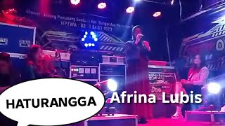 Download lagu HATURANGGA - Afrina Lubis- Sound TDuo audio #organtunggal #kupulanlagu tapselmadina  mp3