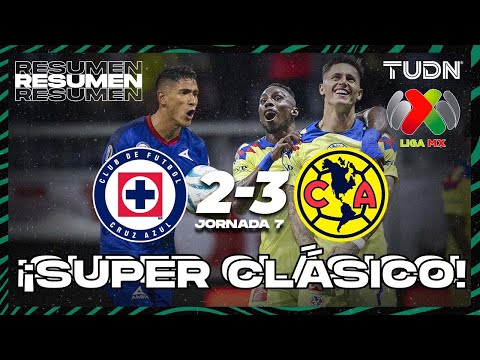 Highlights and goals | Cruz Azul 2-3 América | AP2023-J7 | Liga MX | TUDN